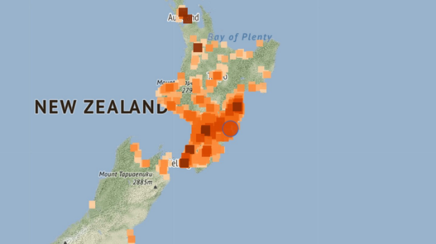 A severe magnitude 5.8 earthquake has rocked the North Island this morning. Photo / Geonet