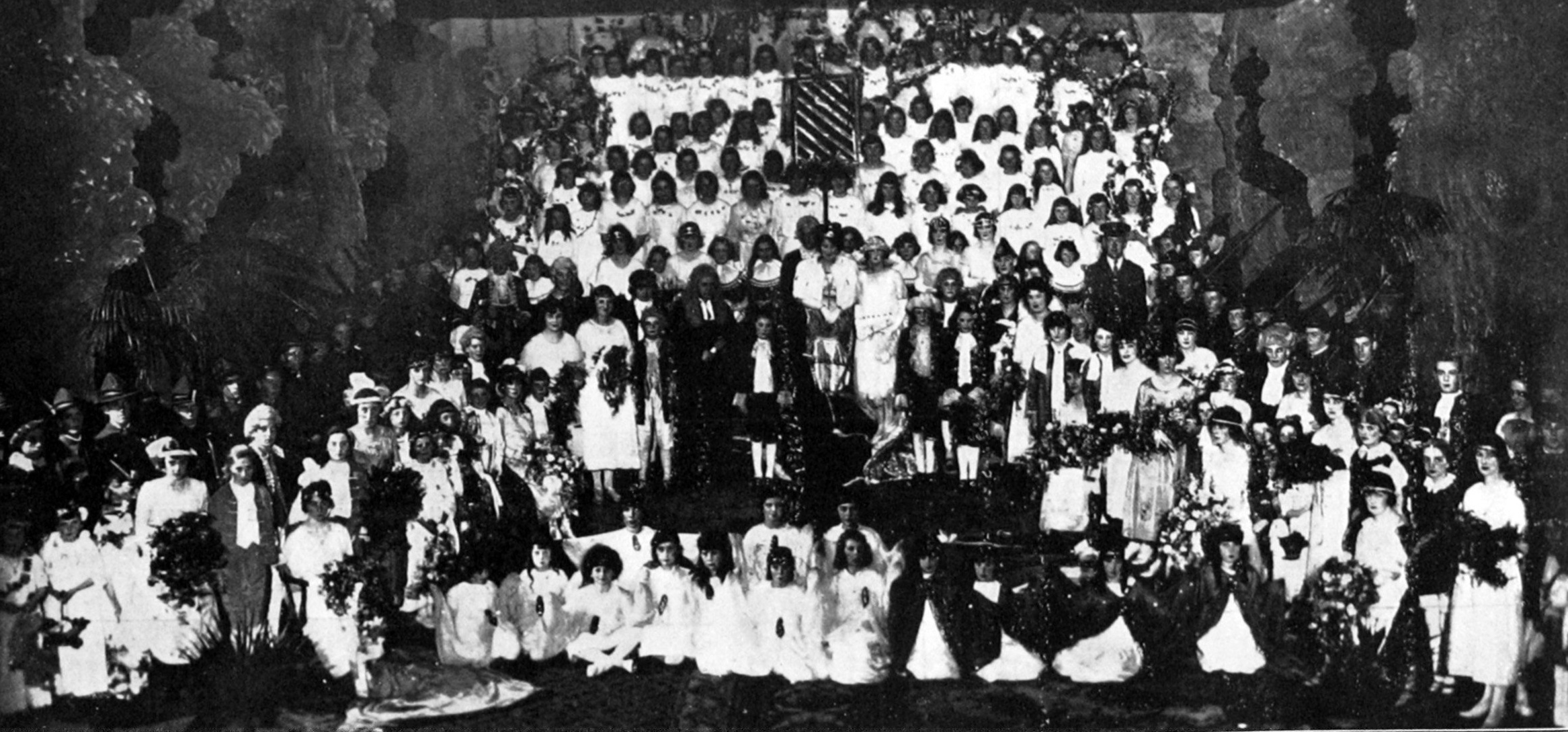 The finale of the South Dunedin orphanage carnival: the coronation of carnival queen Miss...