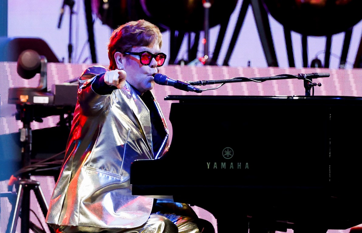 Glastonbury: Elton John's best stage outfits