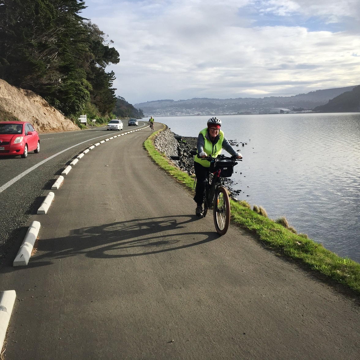 The asphalted shared paths are typically 3m wide. Photos: Rudy Adrian