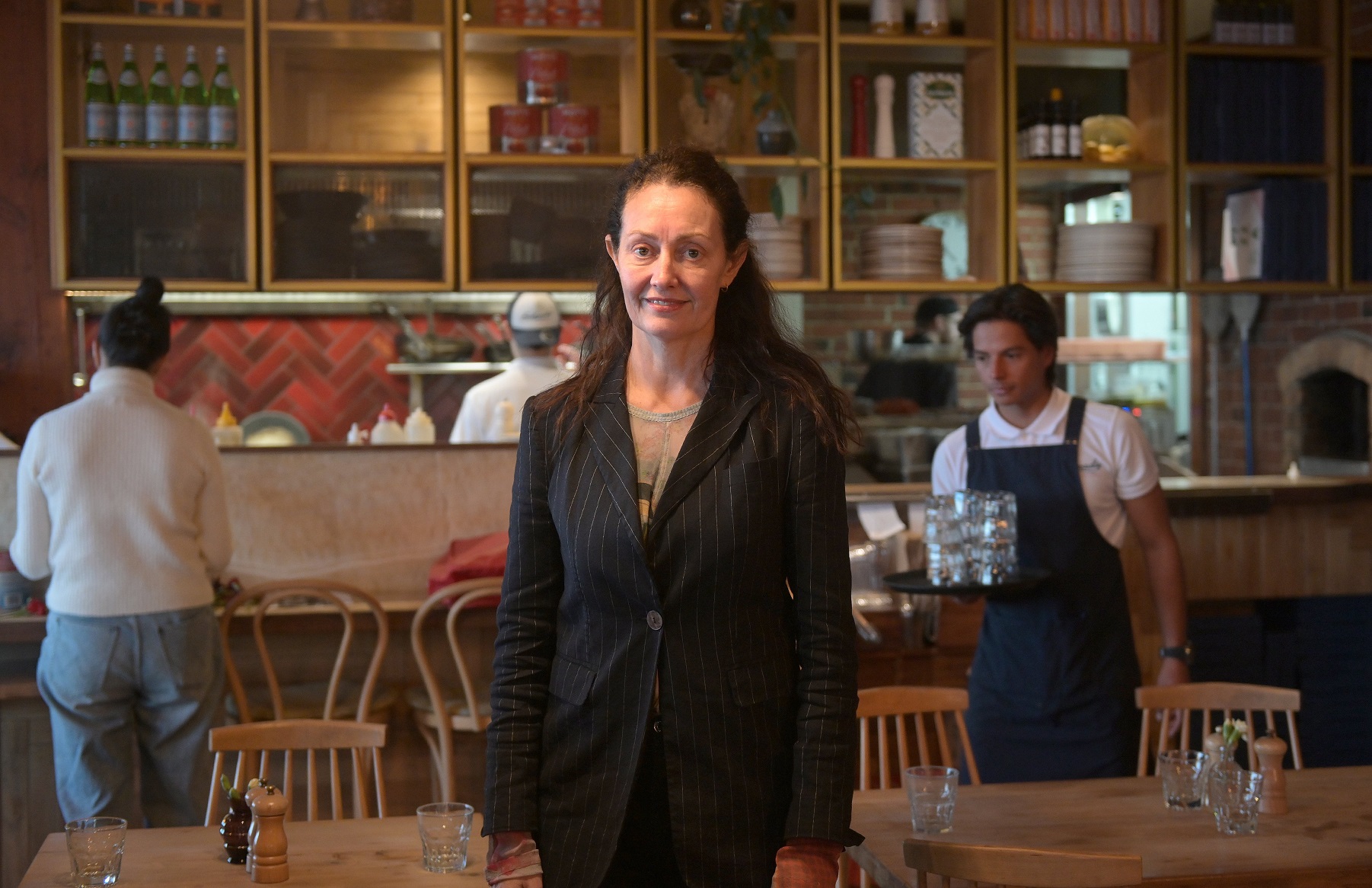 No 7 Balmac and The Esplanade owner Katrina Toovey (centre) with staff members Deborah Ben-Unu ...