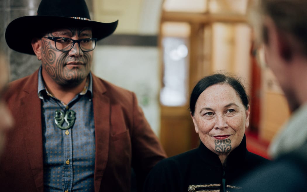 Te Pāti Māori co-leaders Rawiri Waititi and Debbie Ngarewa-Packer. File photo: RNZ