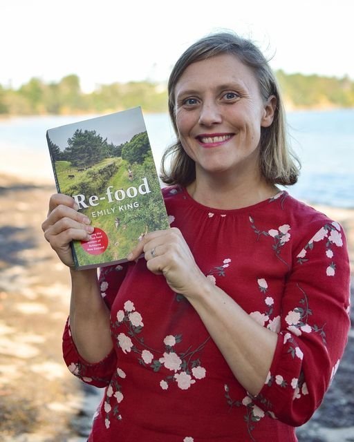 Emily King’s book Re-food explores New Zealand’s food system. Photo: supplied