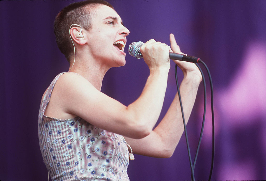 Sinead O'Connor performing in 1998. Photo: Getty