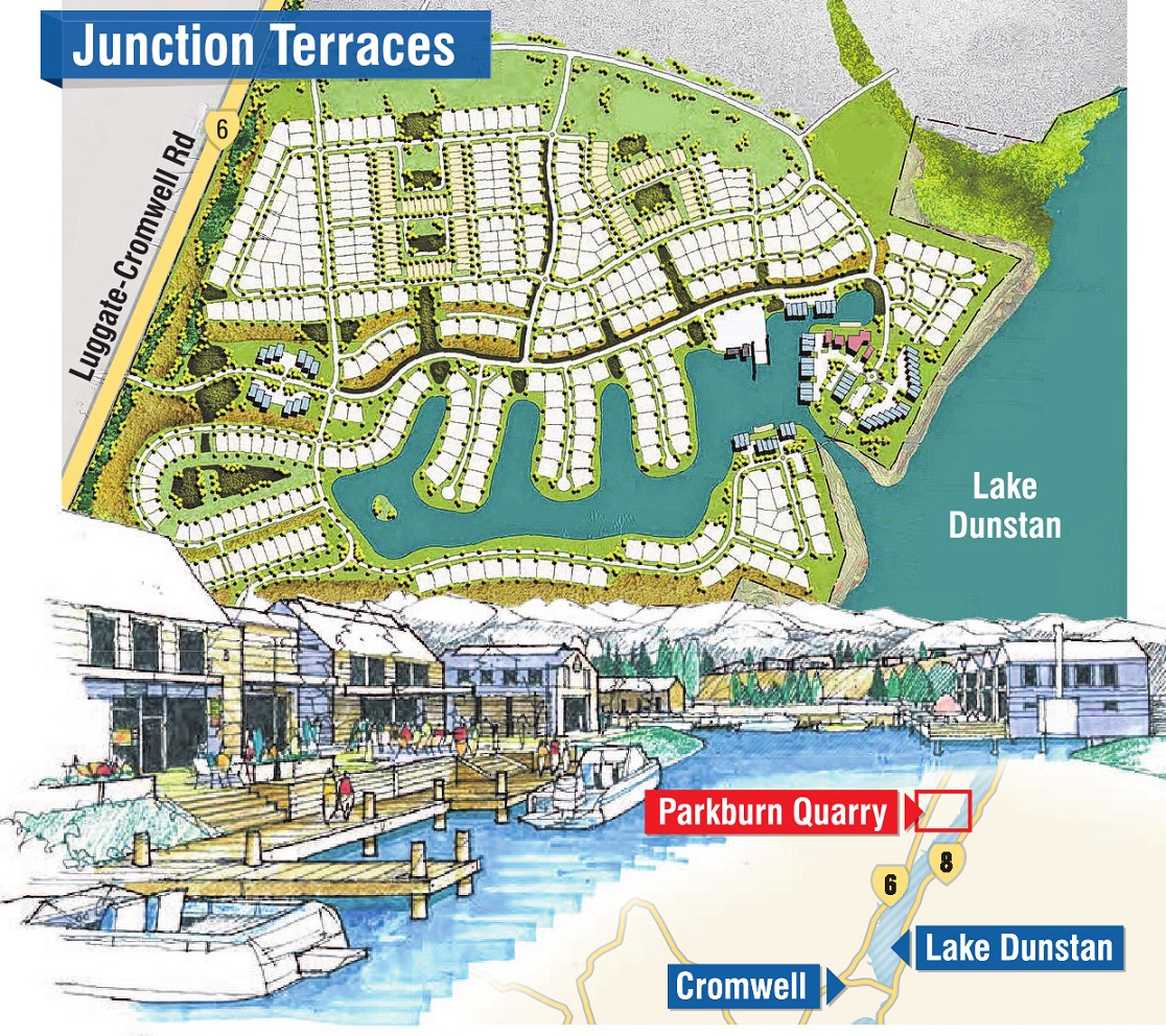 An artist’s impression of the proposed  Parkburn development. Graphic: Supplied/ODT