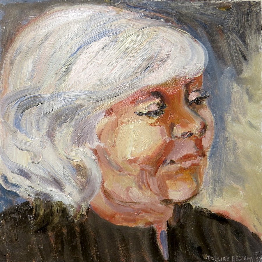 Portrait, by Pauline Bellamy. 