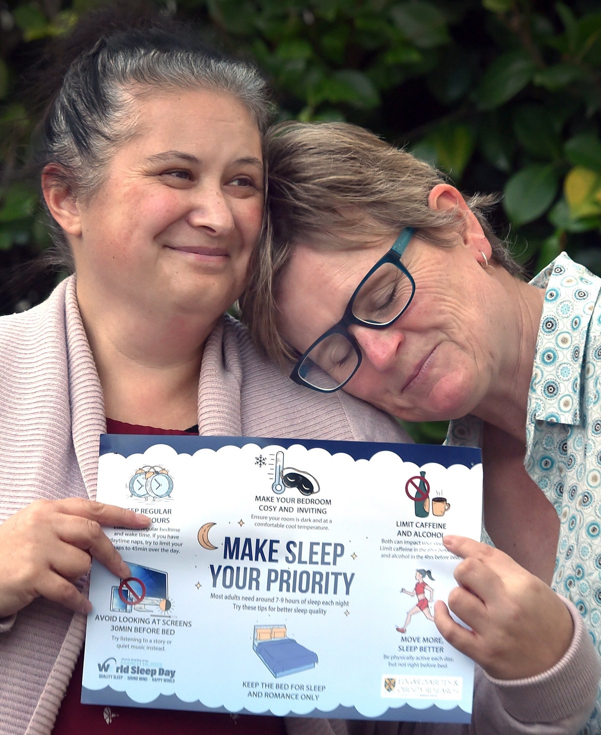 University of Otago department of medicine researchers Dr Justine Camp (left) and Prof Rachael...