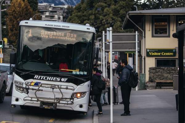 The Otago Regional Council is preparing to rejig Queenstown’s bus timetable. Photo: Mountain Scene