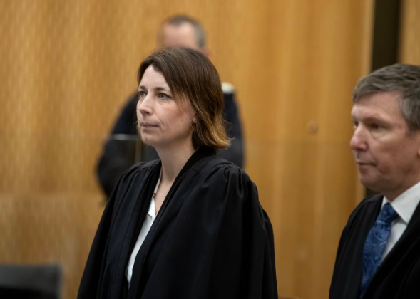 Crown prosecutors Claire Boshier (left) and Barnaby Hawes. Photo: Iain McGregor/NZME