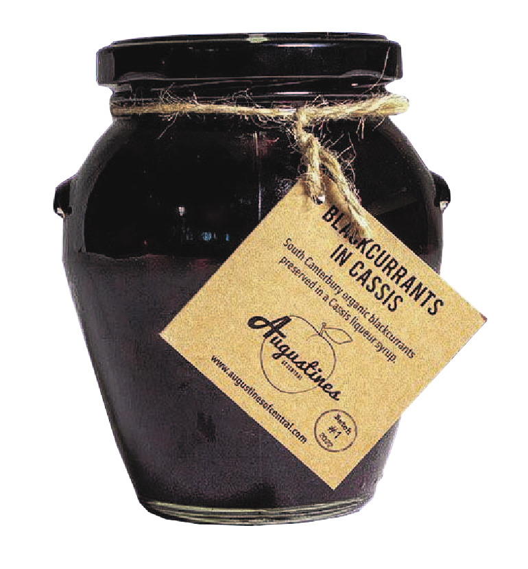 Augustines of Central's blackcurrants in cassis is a finalist in the artisan award. Photos: supplied