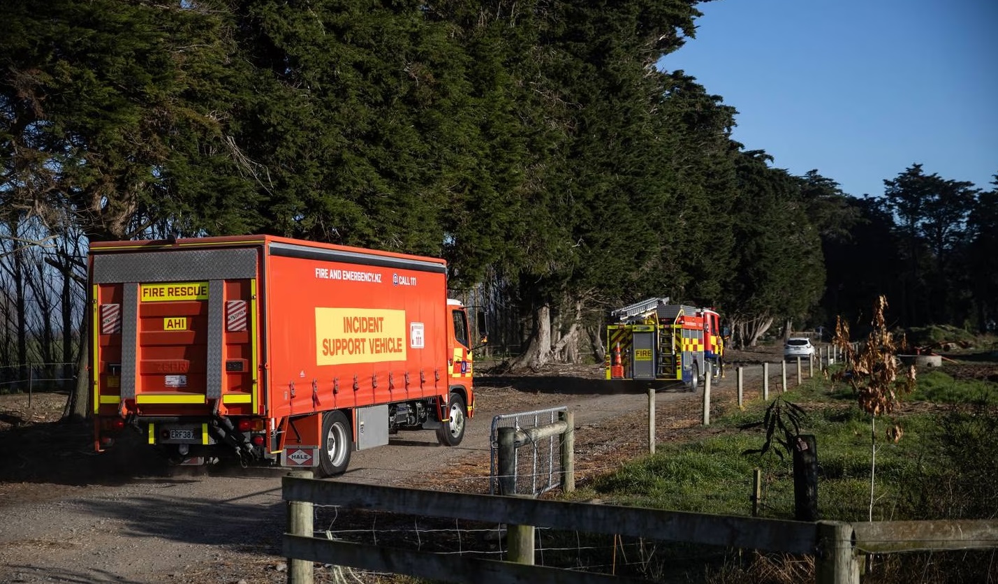 About 20 emergency service staff were involved in the search on Friday morning. Photo: NZ Herald