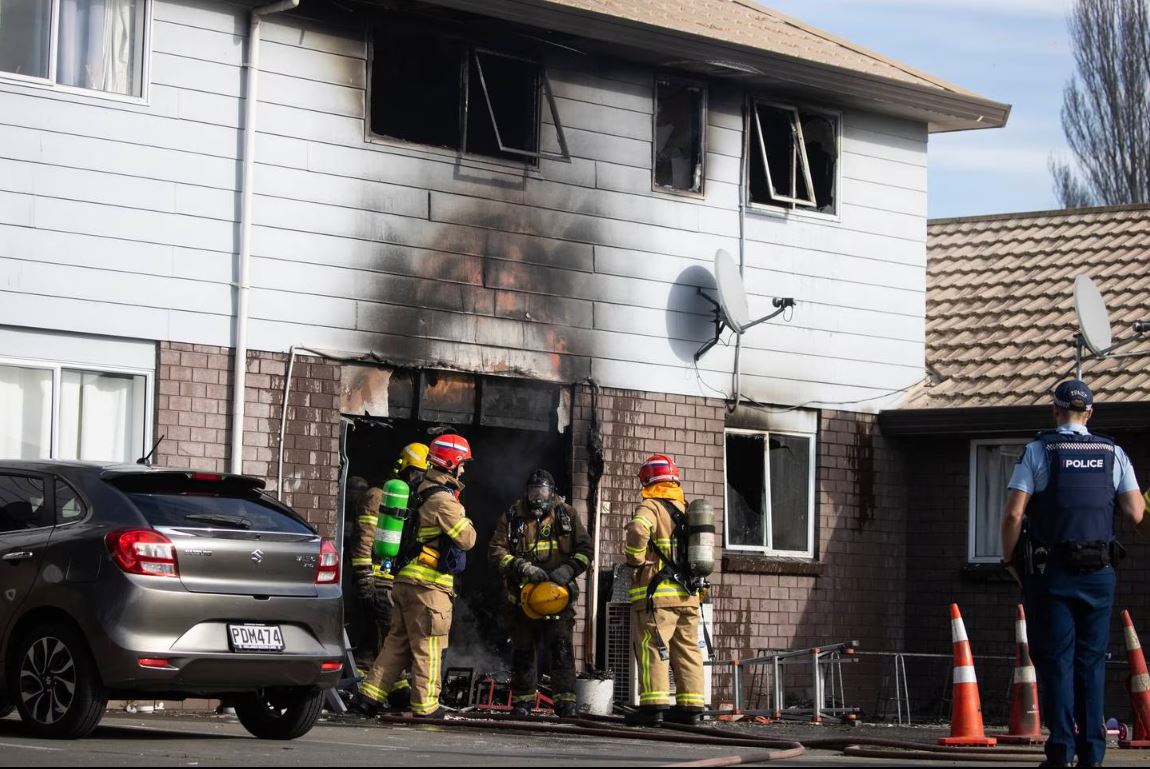 Firefighters Battle ‘huge Christchurch House Fire Otago Daily Times Online News 4728