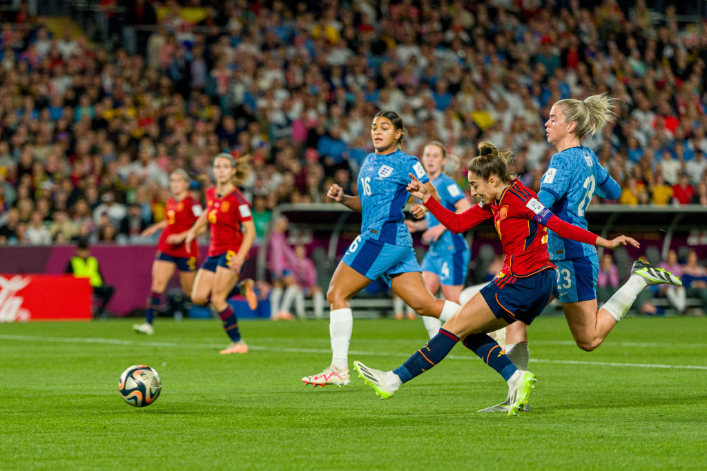 Olga Carmona scored the match's only goal, winning the tournament for Spain in Sydney on Sunday...