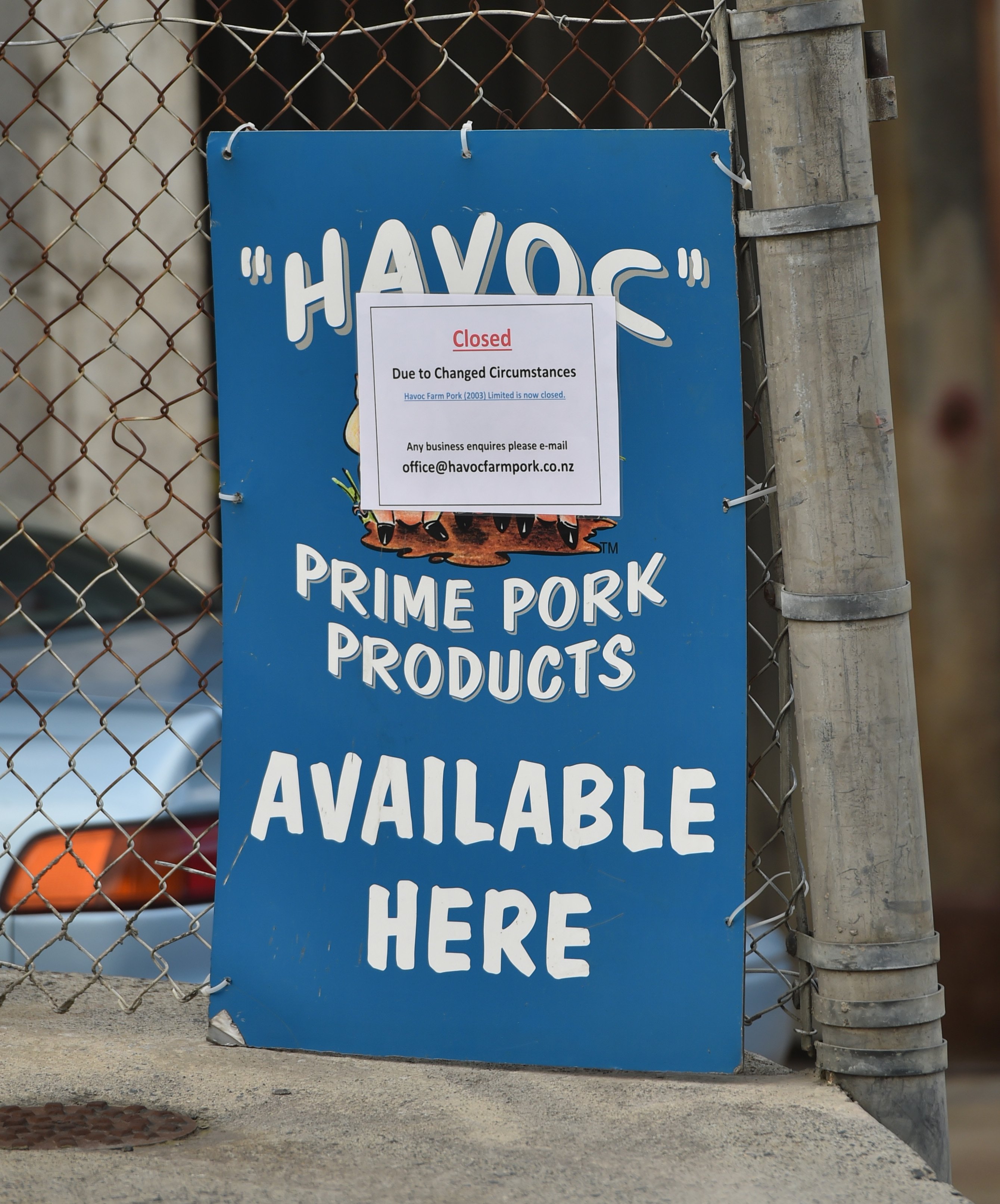 Havoc Farm Pork closes permanently Otago Daily Times Online News