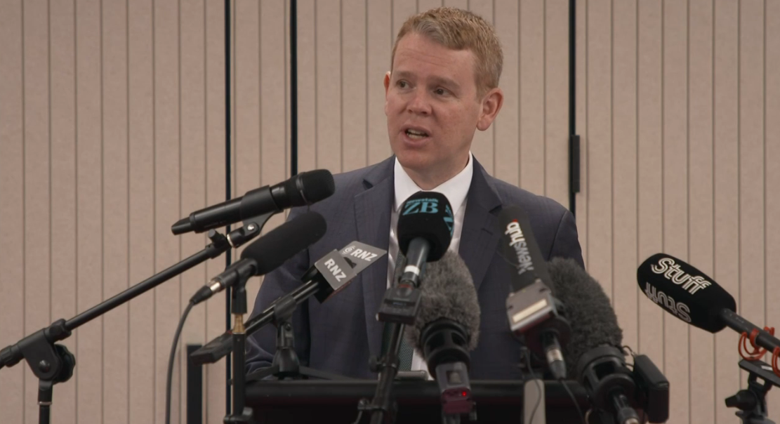 Chris Hipkins says the government wants to make New Zealand the first country in the world to...