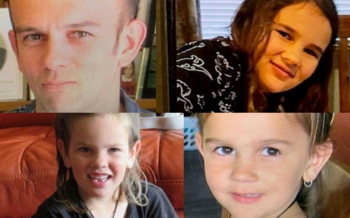 Tom Phillips and his three children Jayda, Maverick and Ember were reported missing from Marokopa...