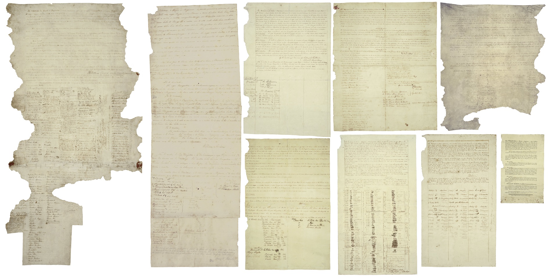 The Treaty of Waitangi.