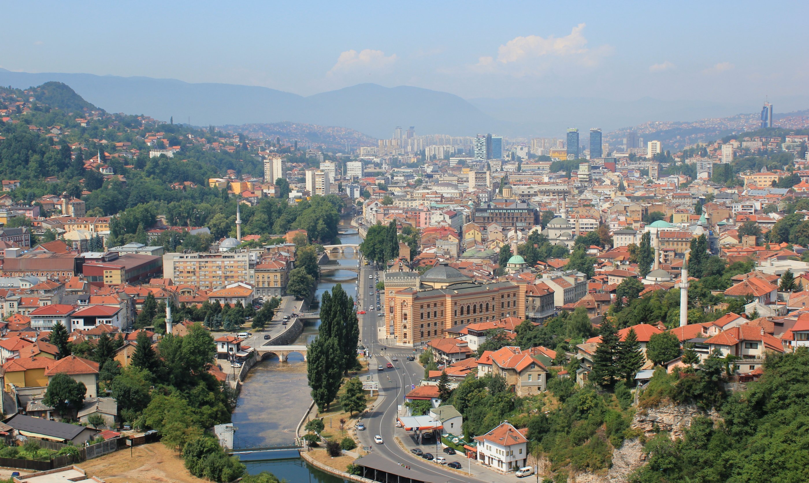 A Sarajevo panorama. PHOTO: SUPPLIED