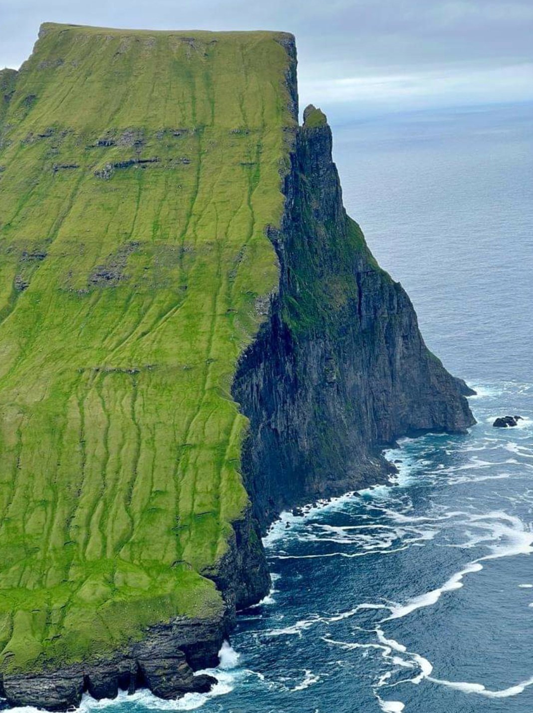 A cliff face in the Faroe Islands. Photo: supplied