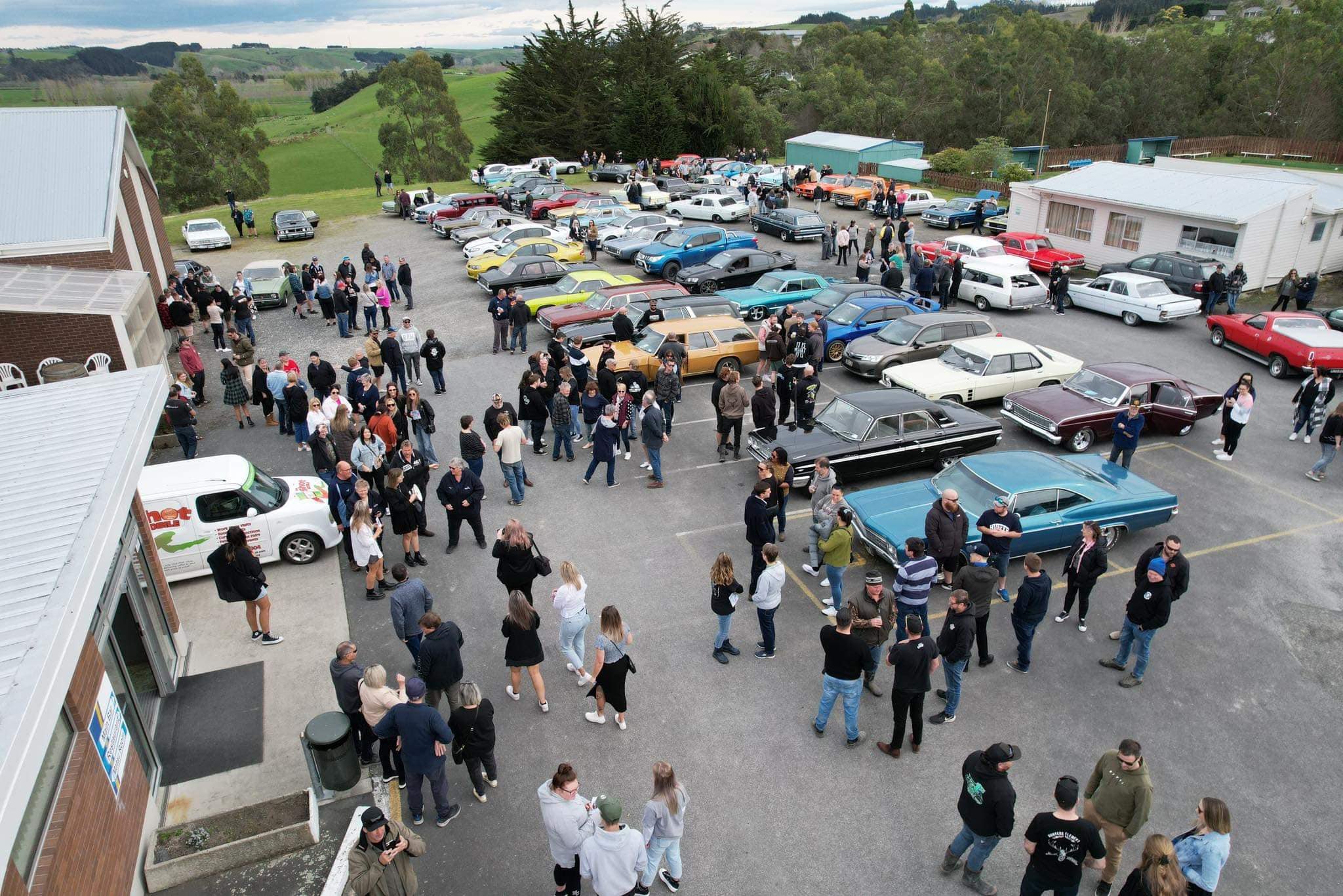More than 100 vehicles entered and hundreds of people came along to support the inaugural Moss...