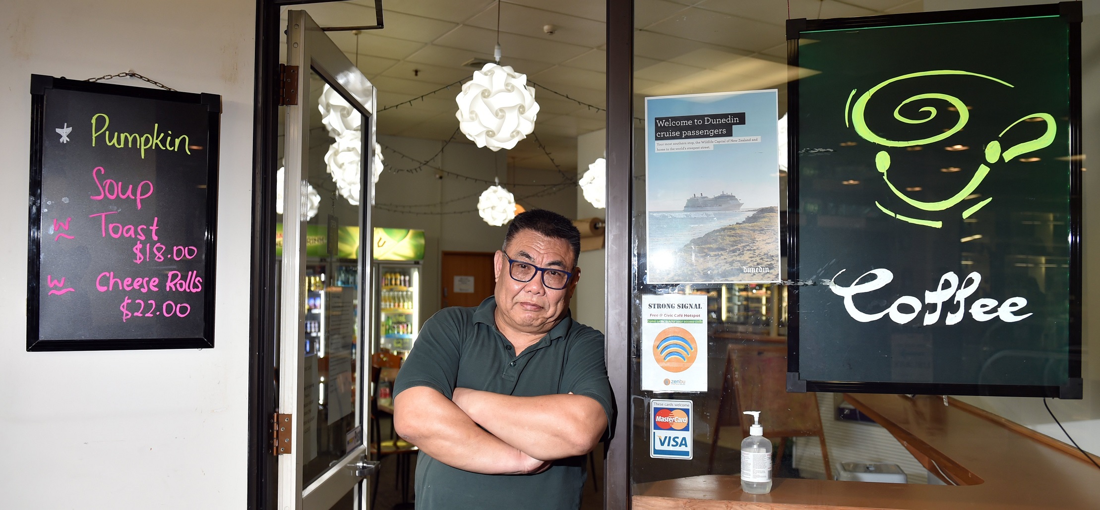 Civic Cafe owner Dee Tang is sad to be calling it a day after eight years in business. Photo:...