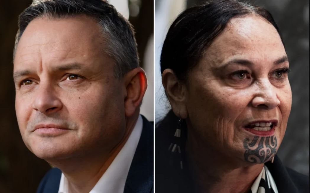 Green Party co-leader James Shaw and Te Pāti Māori co-leader Debbie Ngarewa-Packer. Photo: RNZ...