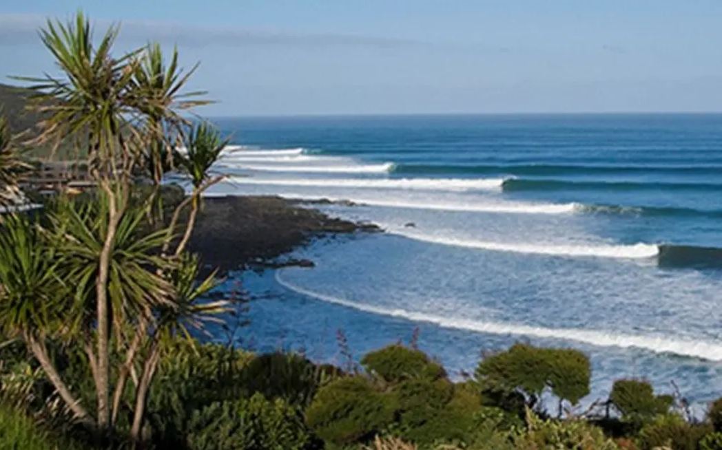 The rescue team found the man in the water offshore from Raglan. Photo: Hamilton and Waikato...