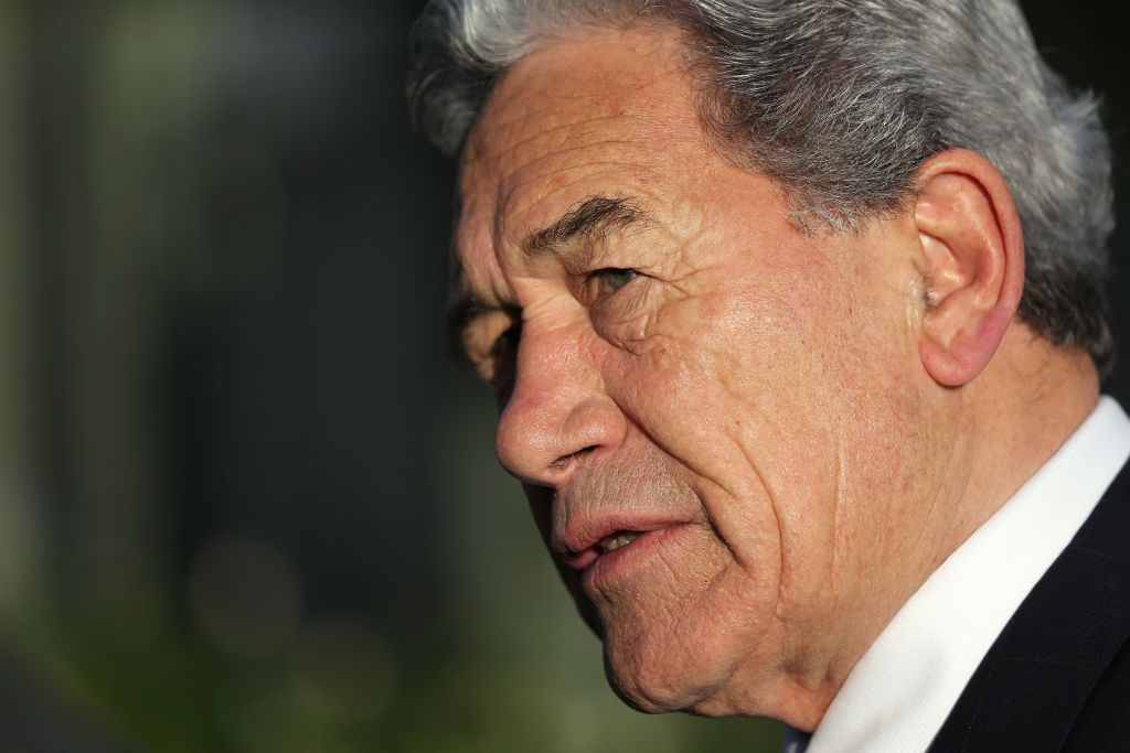 NZ First leader Winston Peters has ruled out working with the Labour Party. Photo: Getty Images 