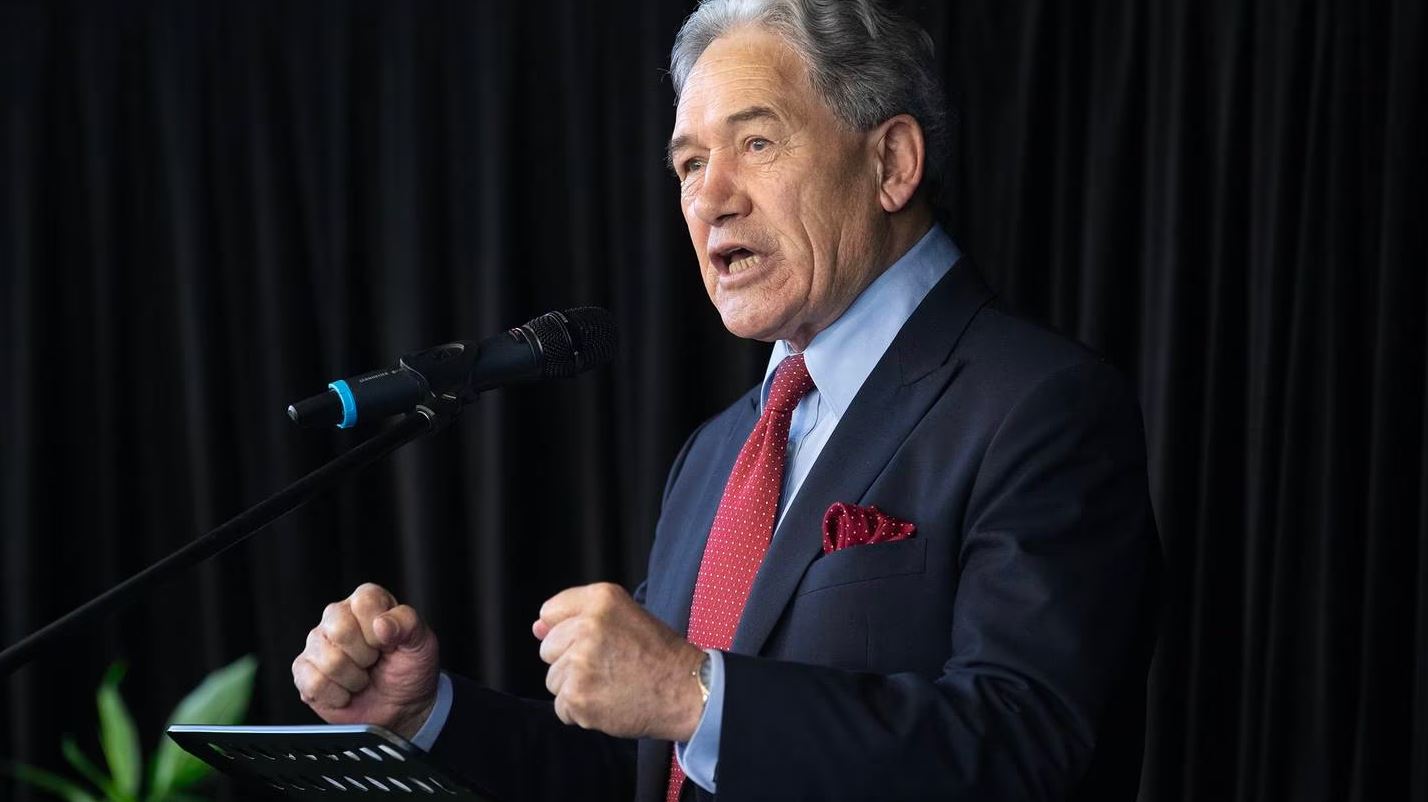 NZ First leader Winston Peters on the campaign stump. Photo: Mark Mitchell