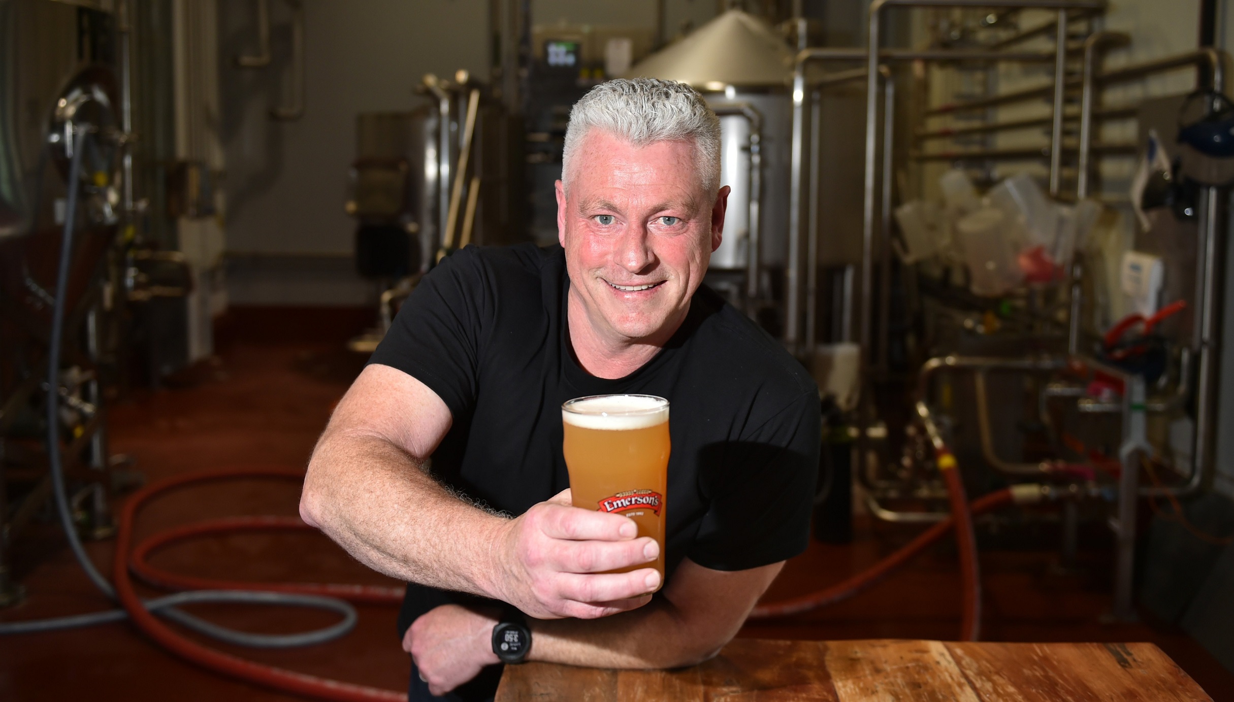 Greg Menzies from Emerson’s is ready for a big weekend at the Dunedin Craft Beer and Food...