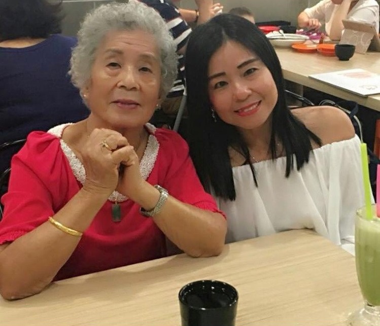 Melissa Soh-Newstead with her mother Cheng Chor Lee, who has been her role model.