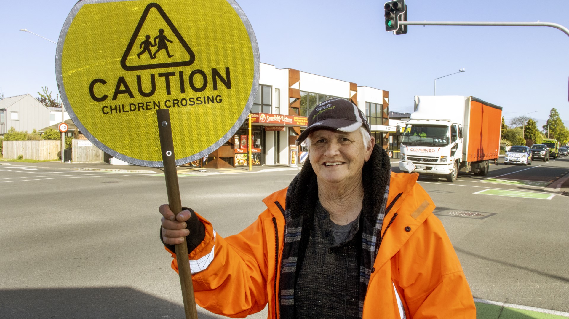 Lee Jewell has been keeping St Albans school children safe on her watch for 15 years. PHOTO:...