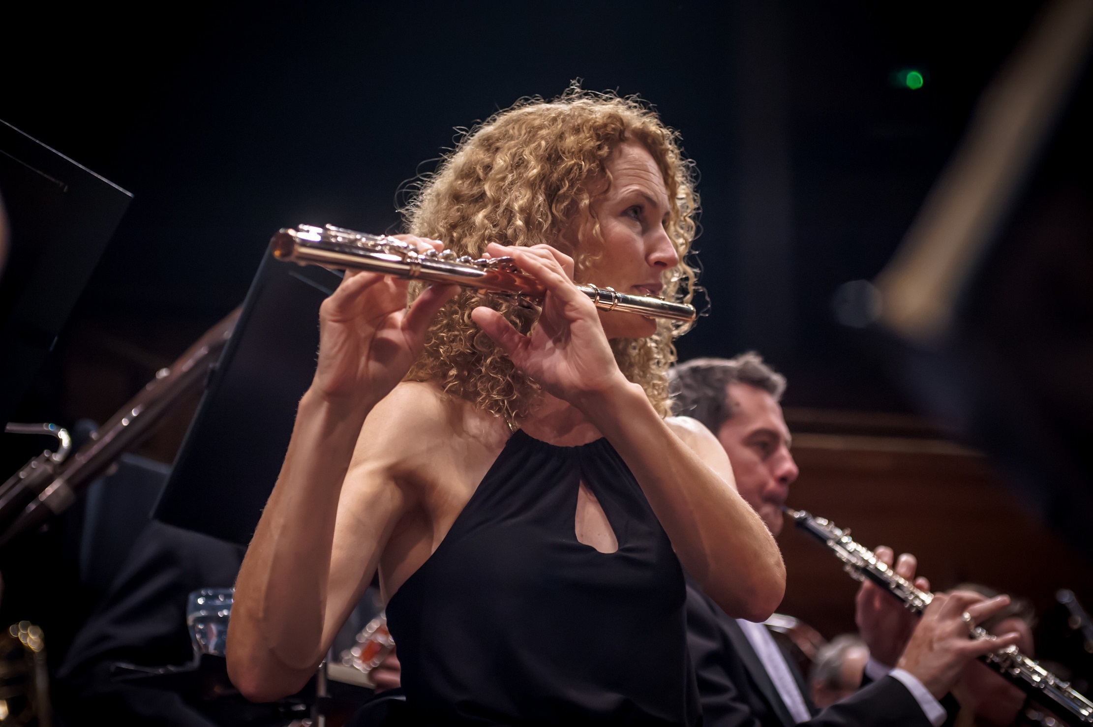 NZSO principal flute Bridget Douglas.