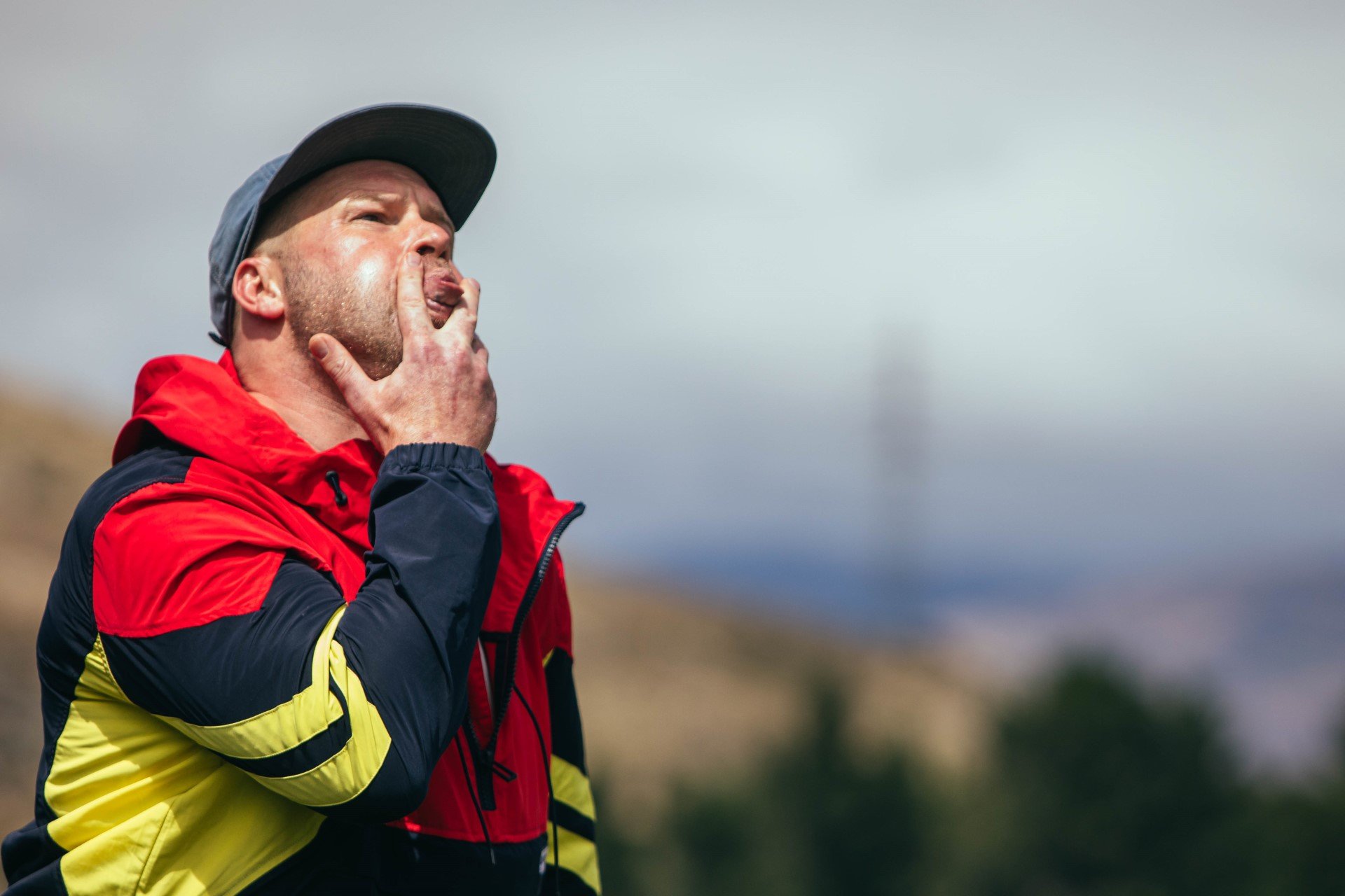 National champion Tui Smith debuts his record-breaking cherry-spitting technique. PHOTOS: RHYVA...