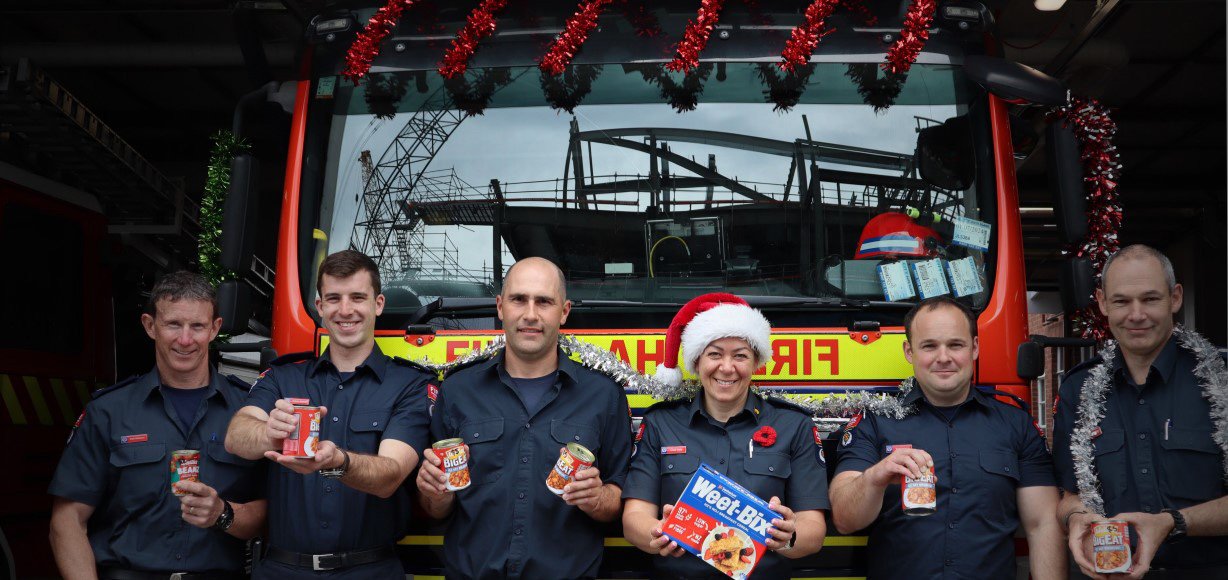 The Dunedin station’s brown watch, Station Officer Mark McEntyre, firefighter Andrew Forrest,...