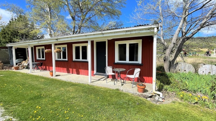 A self-contained one-bedroom cottage is available for guest accommodation. Photo: Supplied