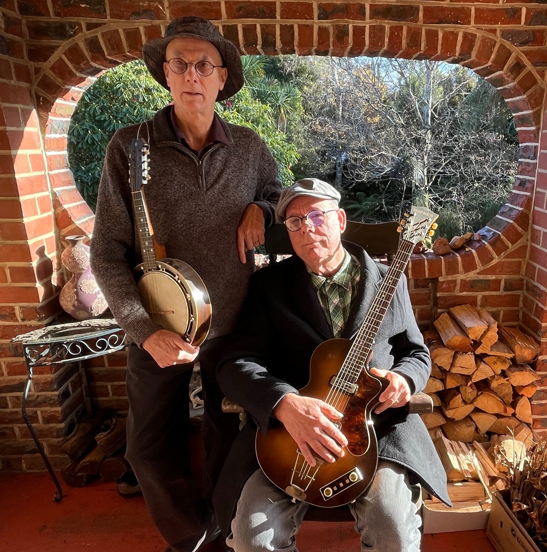 Dunedin musicians John Dodd (left) and John Egenes will bring their vast experience and fun...