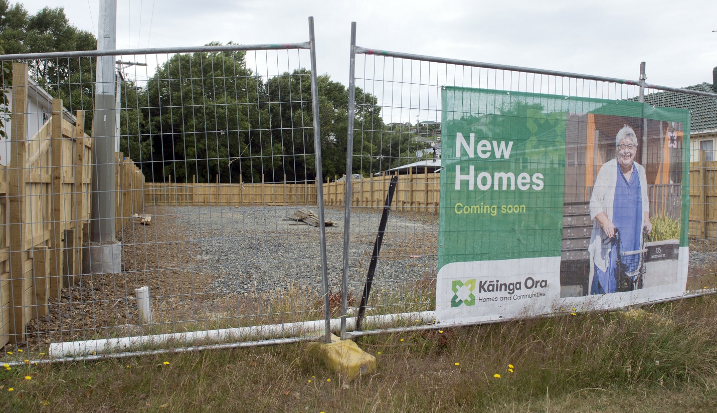 A Kainga Ora development in Albertson Ave, Port Chalmers. Photo: Gerard O'Brien