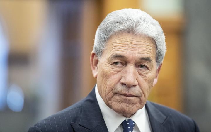 NZ First leader Winston Peters. File photo