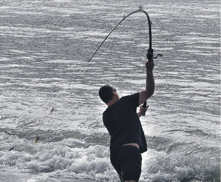 Lucky escape for fishermen off Broome coast after fishing rod struck by  lightning - ABC News