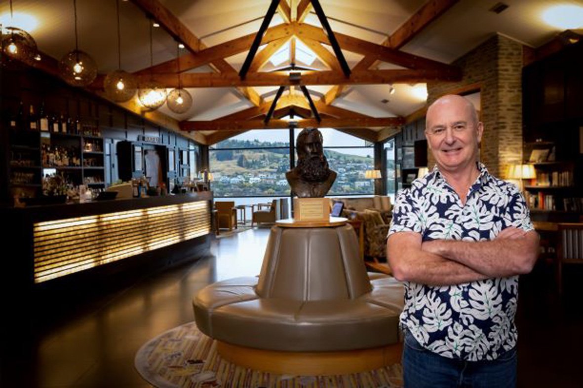 The Rees Hotel & Luxury Apartments chief executive Mark Rose stands inside The Rees, in...