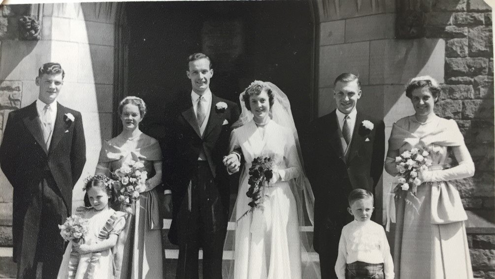 The wedding of Jean Balchin’s paternal grandparents. PHOTO: SUPPLIED