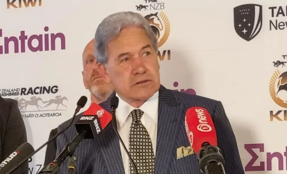 Winston Peters made the comments during an industry event at Ellerslie Racecourse. Photo: RNZ