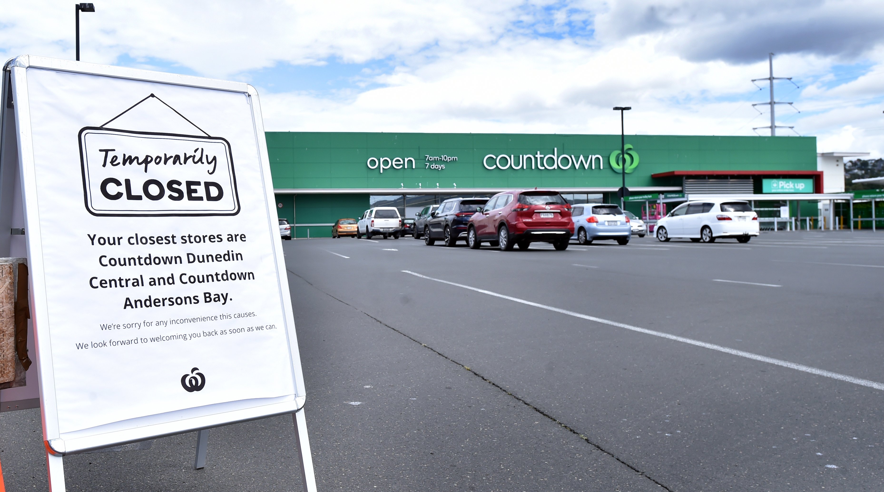 Countdown Dunedin South will remain closed today after rats were again found in the store...