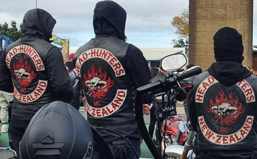 The coalition government wants gang patches banned in public places. Photo: RNZ