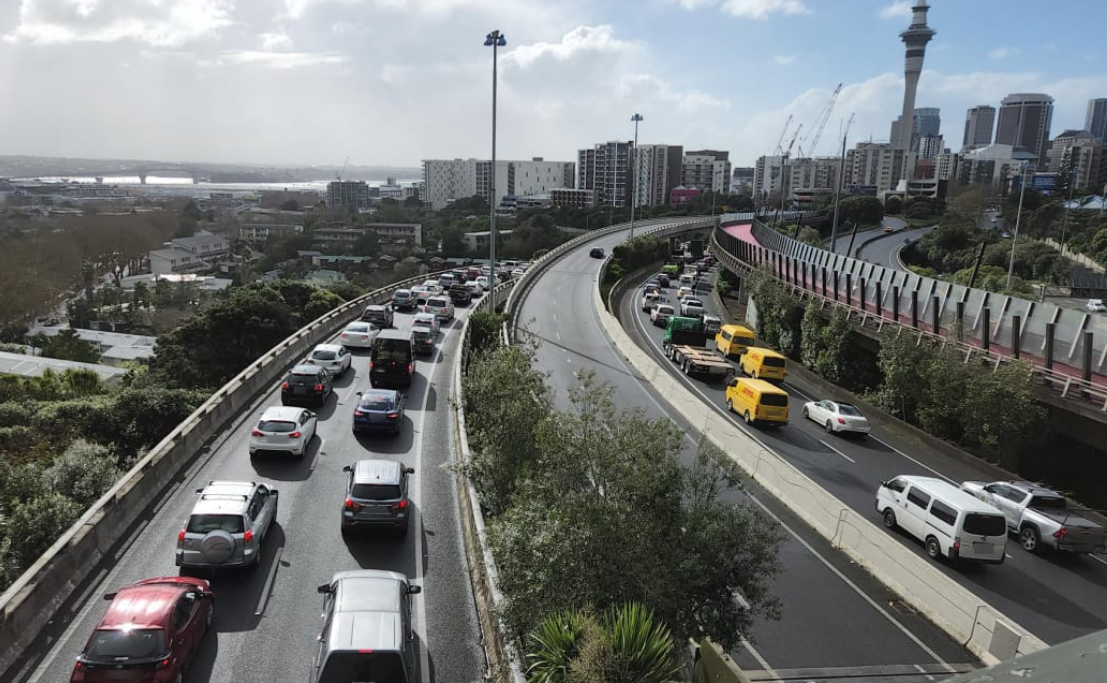 Auckland traffic is frequently at a standstill. Photo: RNZ