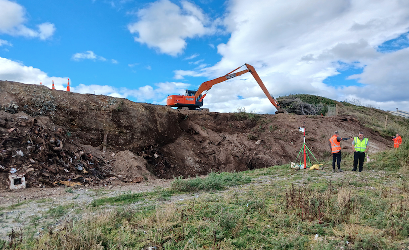 The removal of an old dumpsite at Bluecliffs has prompted the evacuation of residents for fear...