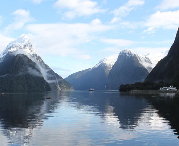 Milford Sound. Photo: ODT files 