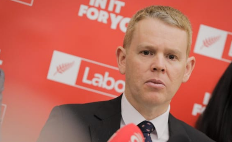 Labour leader Chris Hipkins. Photo: RNZ 