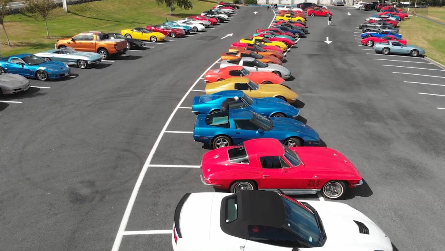 More than a hundred Corvettes assembled in Dunedin over the weekend, as part of the 2024 National...